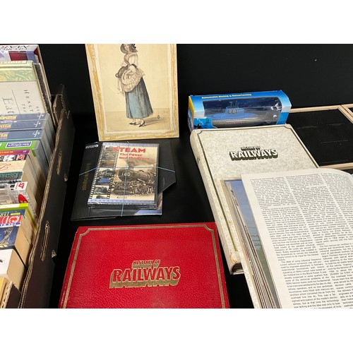 178 - BOX AND CRATE OF BOOKS DVDS HOLY BIBLE ETC