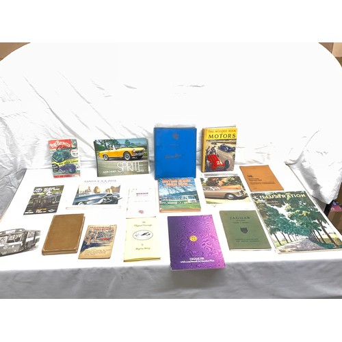 15 - BOX OF VINTAGE MOTORING BOOKS