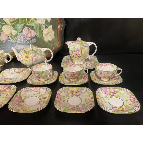 2 - 20 PIECE PARAGON TEA SERVICE FLORAL DESIGN