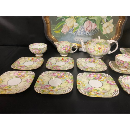 2 - 20 PIECE PARAGON TEA SERVICE FLORAL DESIGN