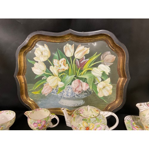 2 - 20 PIECE PARAGON TEA SERVICE FLORAL DESIGN
