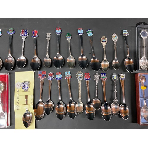 47 - COLLECTION OF COMMERATIVE SPOONS