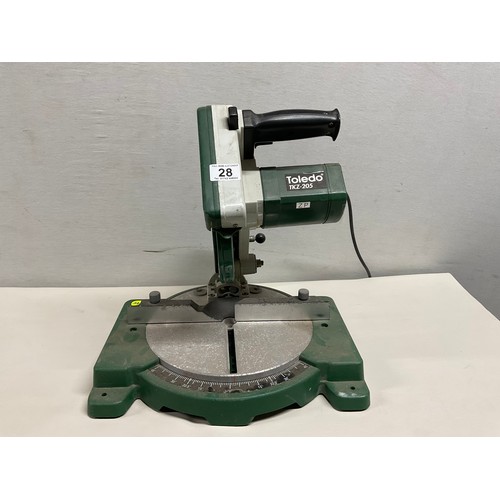 28 - TOLEDO TKZ-205 230V CHOP SAW