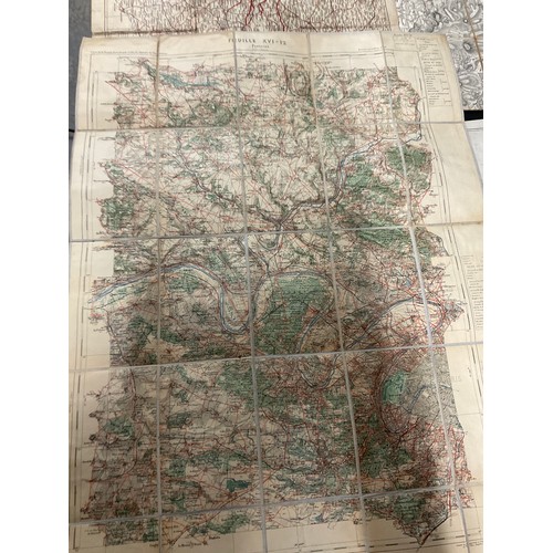 38 - QTY OF VINTAGE MAPS AND PLANS - INC LOCH LOMOND / ANGLESEY ETC