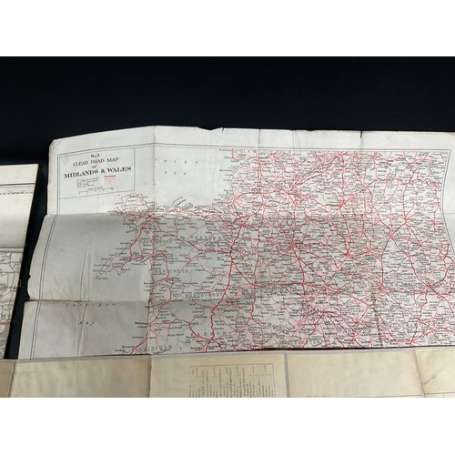 38 - QTY OF VINTAGE MAPS AND PLANS - INC LOCH LOMOND / ANGLESEY ETC