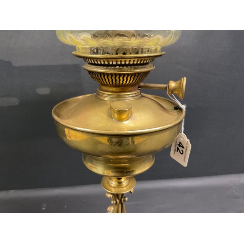 42 - BRASS ART NOUVEAU 