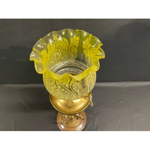 42 - BRASS ART NOUVEAU 