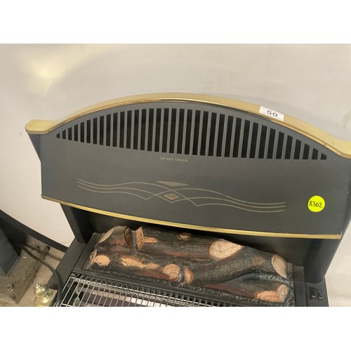 50 - GLEN ELECTRIC FIRE