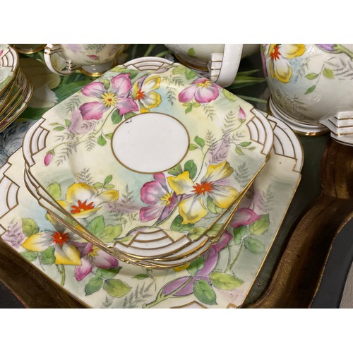 2 - 20 PIECE PARAGON TEA SERVICE FLORAL DESIGN