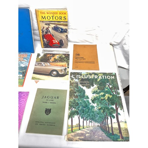 11 - BOX OF VINTAGE MOTORING BOOKS