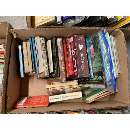 24 - 6 BOXES OF VINTAGE AND LATER BOOKS