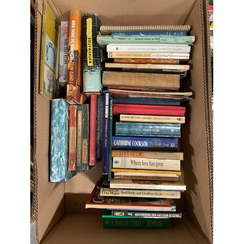 24 - 6 BOXES OF VINTAGE AND LATER BOOKS