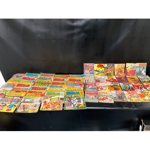 26 - BOX OF VINTAGE COMIC'S - ROY OF THE ROVERS ETC