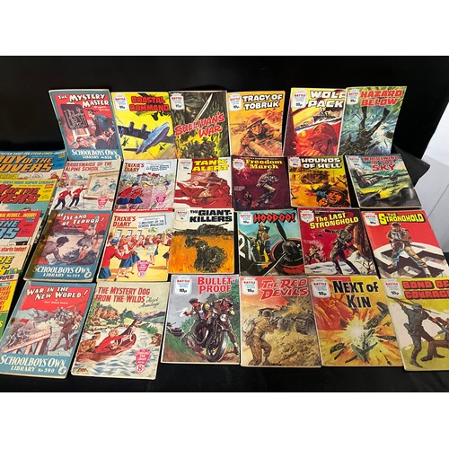 26 - BOX OF VINTAGE COMIC'S - ROY OF THE ROVERS ETC