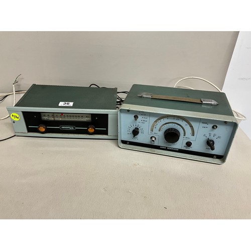 36 - VINTAGE AUDIO GENERATOR AND JASON KIT FM RADIO