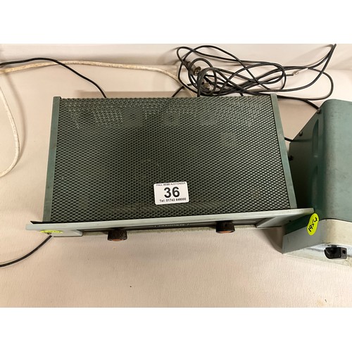 36 - VINTAGE AUDIO GENERATOR AND JASON KIT FM RADIO