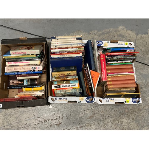 38 - 3 BOXES OF VINTAGE BOOKS