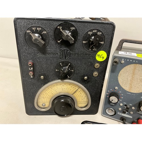 42 - VINTAGE AVO METER HEATHCLIFF SIGNAL TRANCER AND TAYLOR VOLT METER