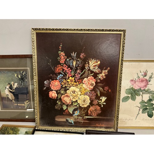 53 - QTY OF FRAMED PICTURES AND PRINTS