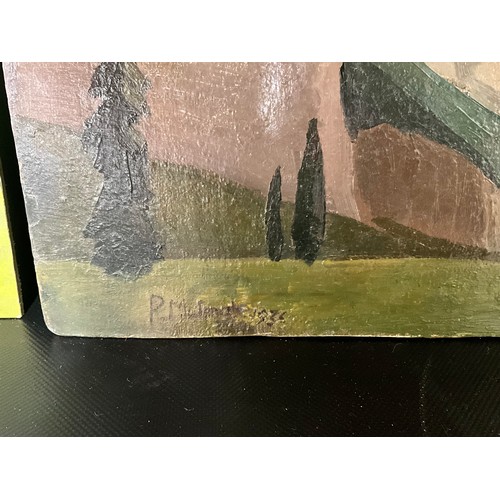 54 - 3 VINTAGE OIL'S ON BOARD PICTURES