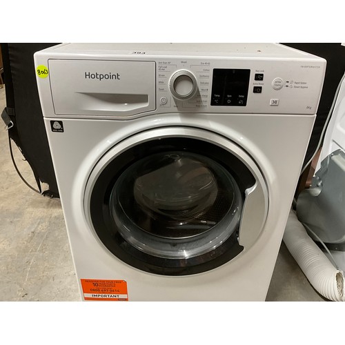 393 - HOTPOINT 8KG WASHING MACHINE