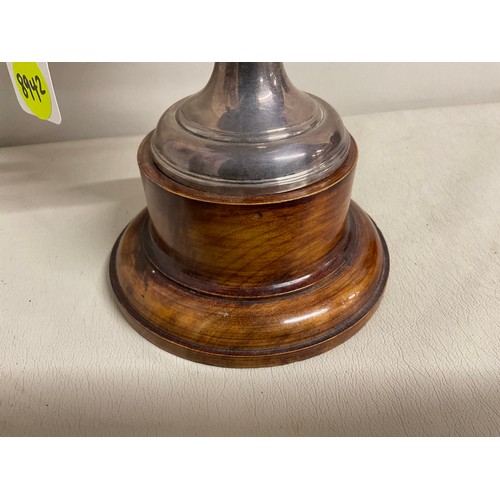 HALLMARK SILVER TROPHY TOTAL WEIGHT 460G