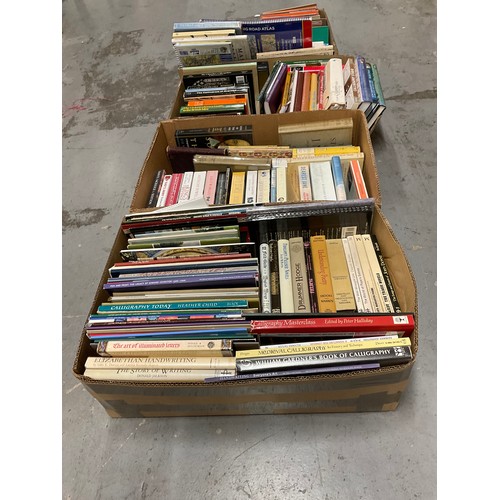 FOUR BOXES OF HARDBACK & PAPERBACK BOOKS TO INCLUDE HISTORY ...