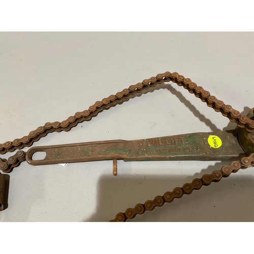 VINTAGE YALE PULL LIFT 3/4 TONNE