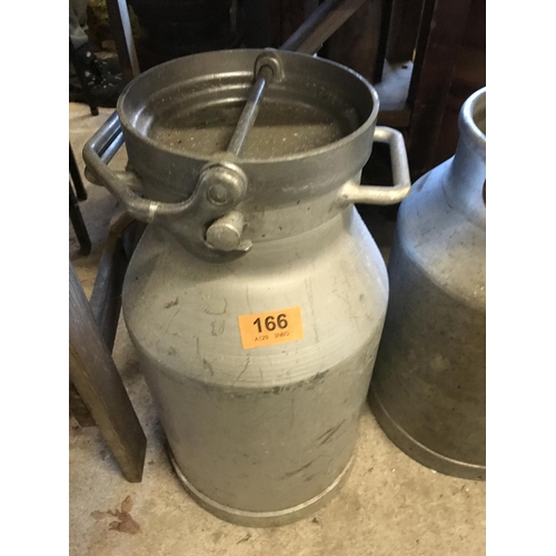 166 - 4 Gallon Aluminium Milk Churn