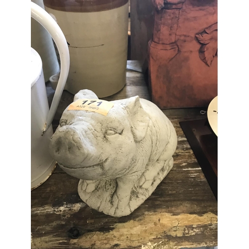 171 - Reconstituted Stone Pig