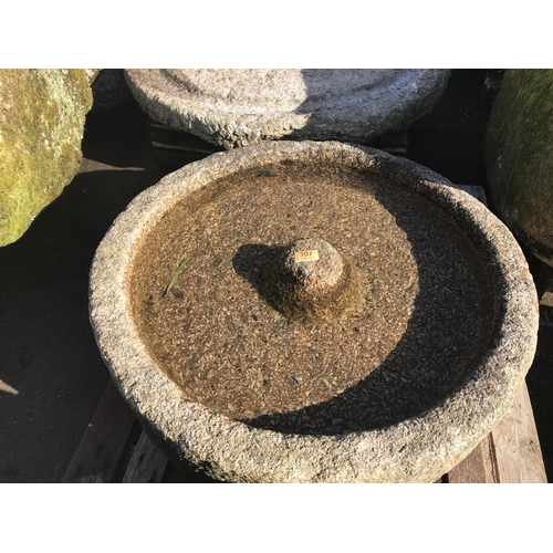 307 - 39 inch. Circular Granite Trough