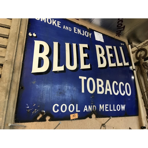 43 - Bluebell Tobacco Sign