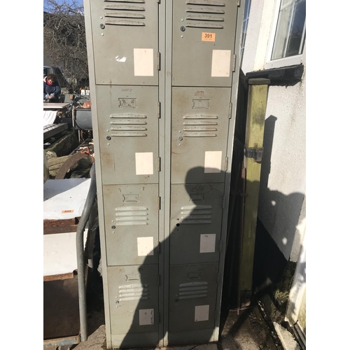 391 - Metal 8 Draw Cabinet