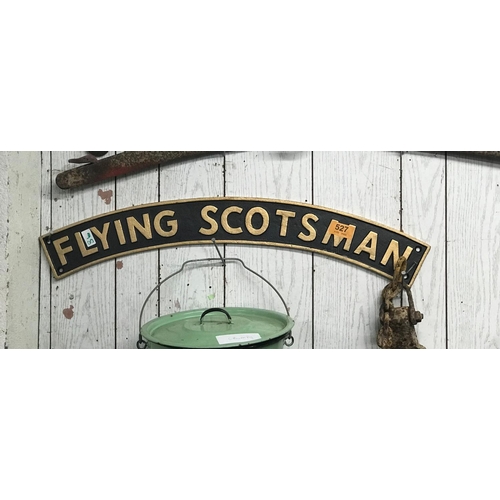 527 - Flying Scotsman Sign 34 inch.