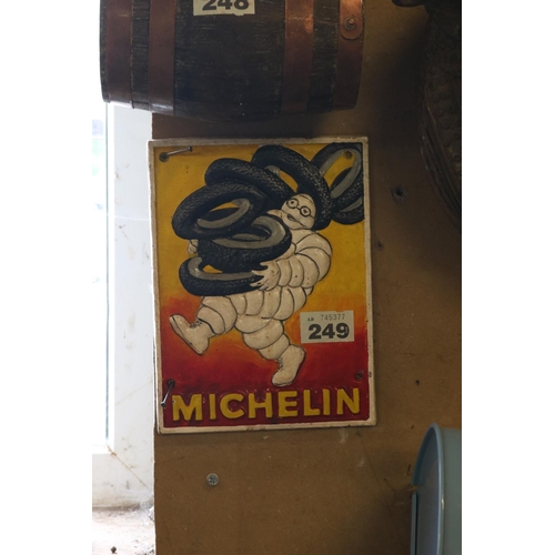 249 - Iron Michelin sign 11