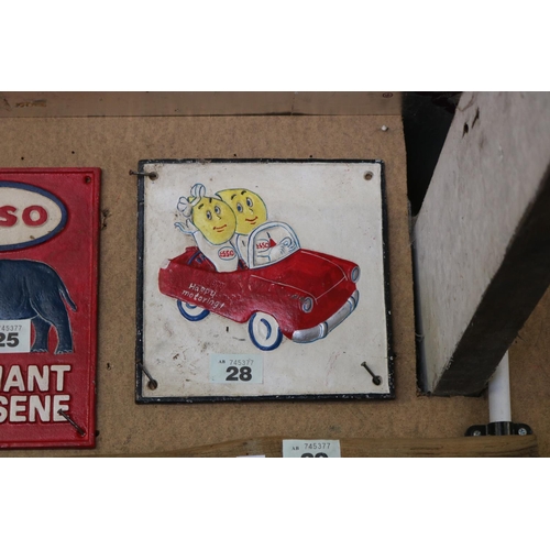 28 - Esso motoring sign 10