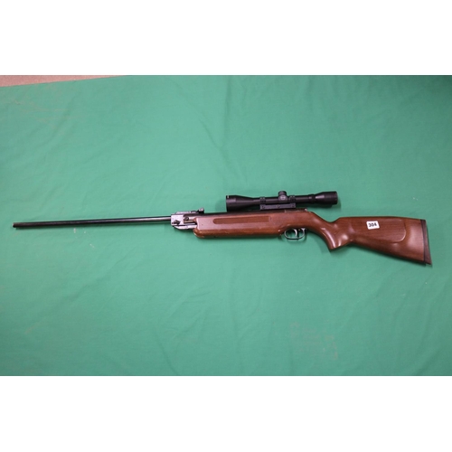 304 - Weihrauch .22 air rifle with Hawke scope