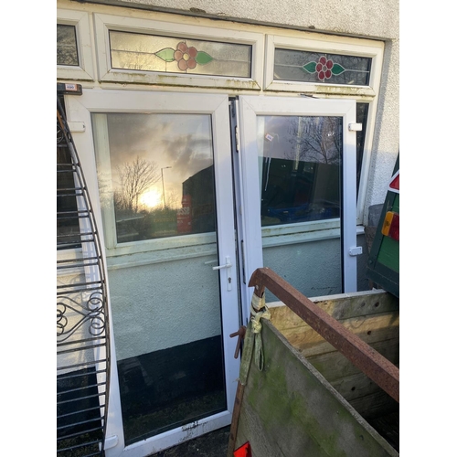 399 - Pair of double glazed french doors