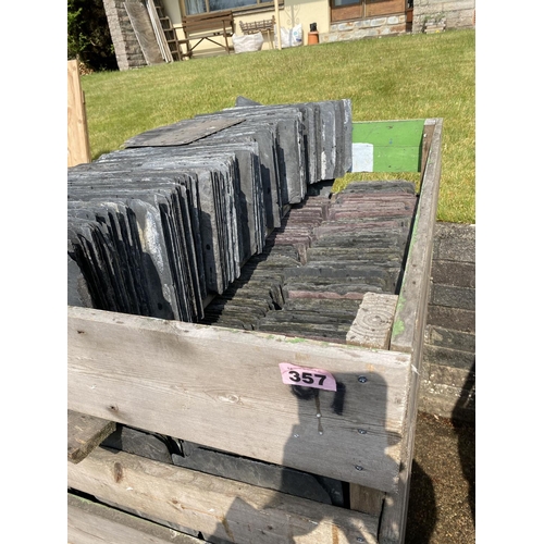 357 - Pallet of approx 500 slates 18