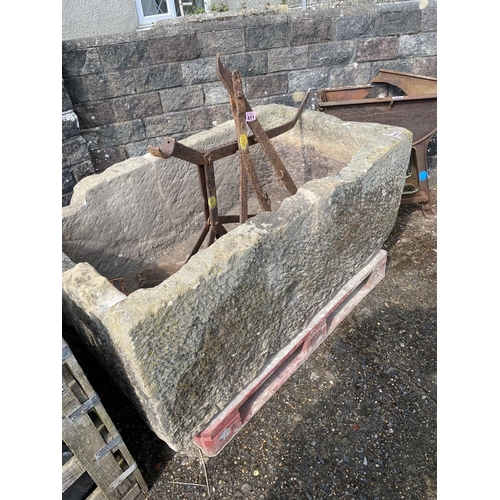 410 - Large stone water trough 55