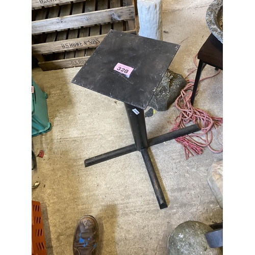 328 - Metal table base