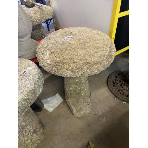 1019 - Granite mushroom