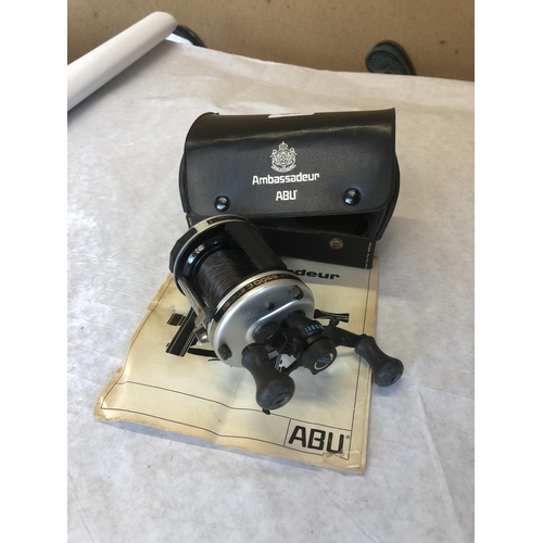 55 - ABU Garcia Ambassadeur 6500 reel in case