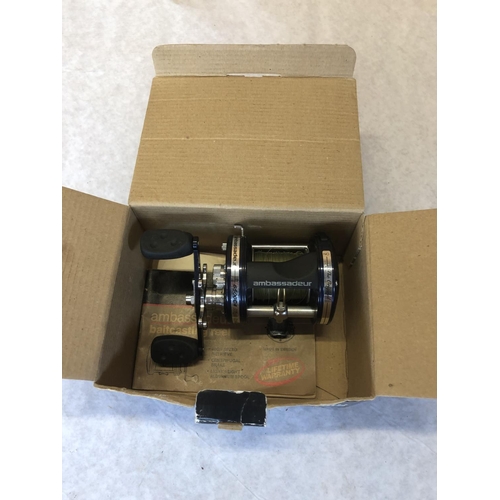 62 - ABU Ambassadeur 6500 high speed reel & box