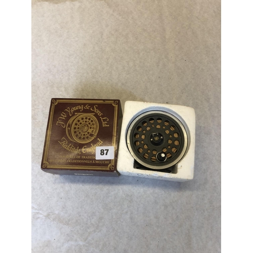 87 - New J W Young 1540 fly reel in box