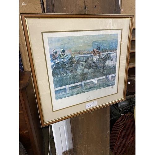 839 - Dawn Run ltd edition racing print