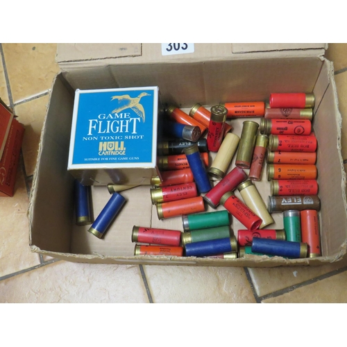 303 - Part box Game Hull& loose cartridges