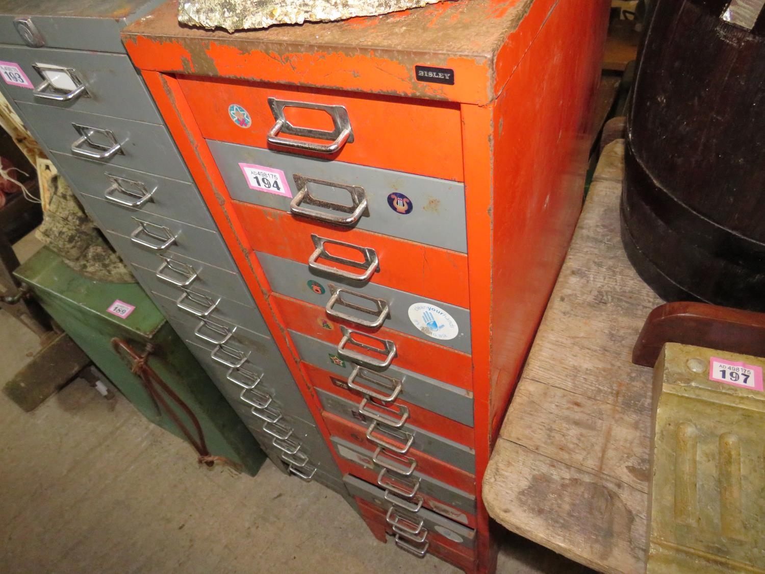 Meal nest of 14 drawers