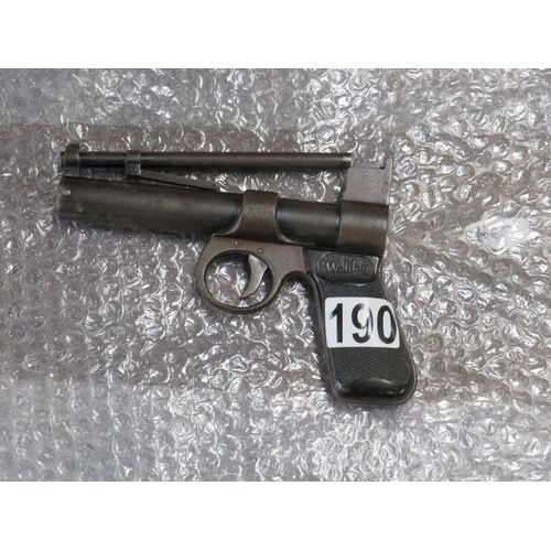 190 - Webley pistol