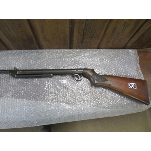 200 - Bsa break barrel pre war .177 air rifle